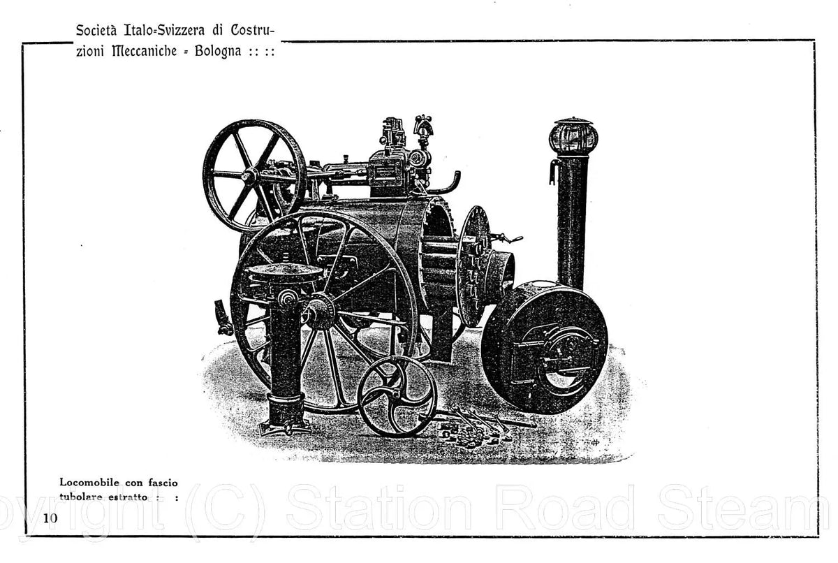 Italo Svizzera portable engine