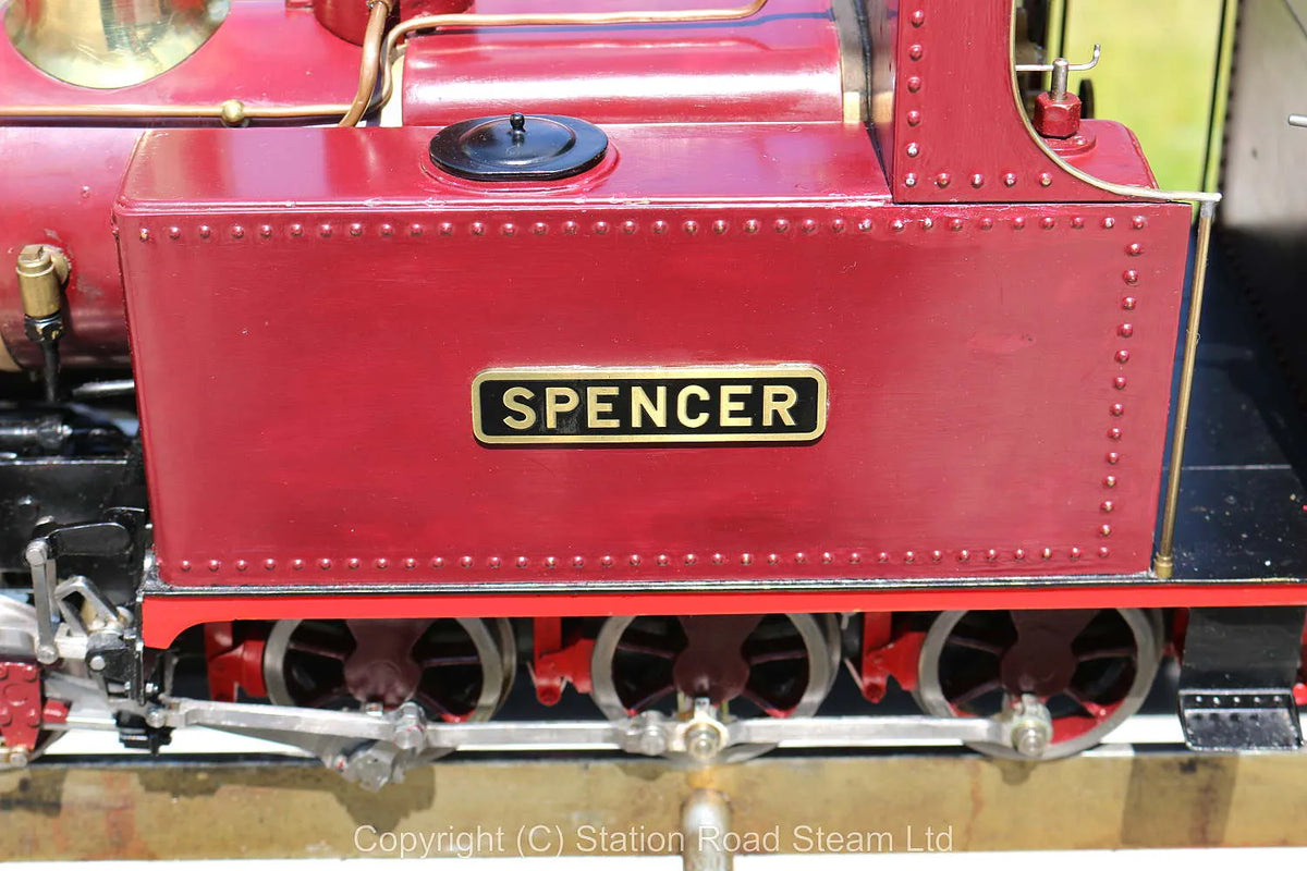 3 1/2 inch gauge WD Hunslet 4-6-0T "Spencer"