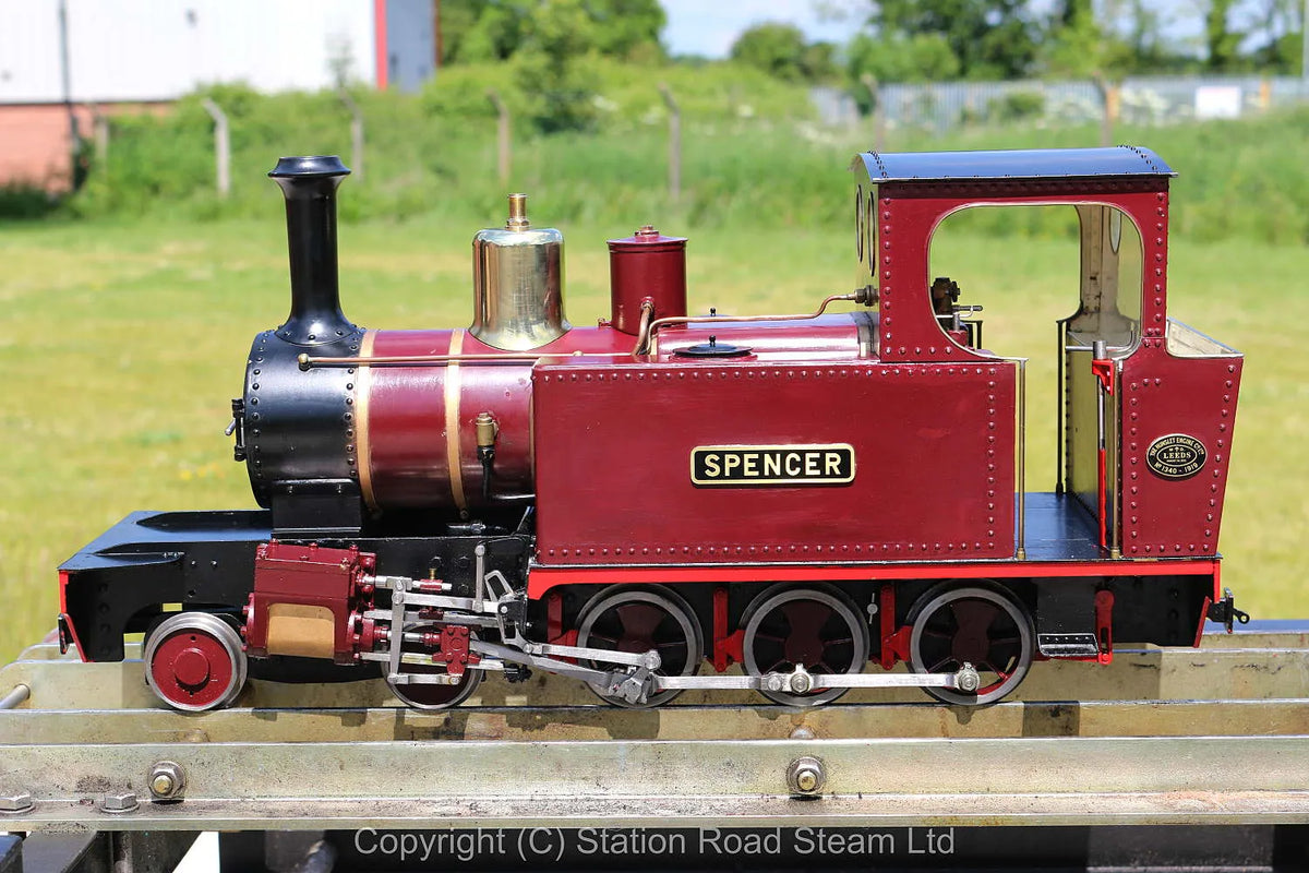 3 1/2 inch gauge WD Hunslet 4-6-0T "Spencer"