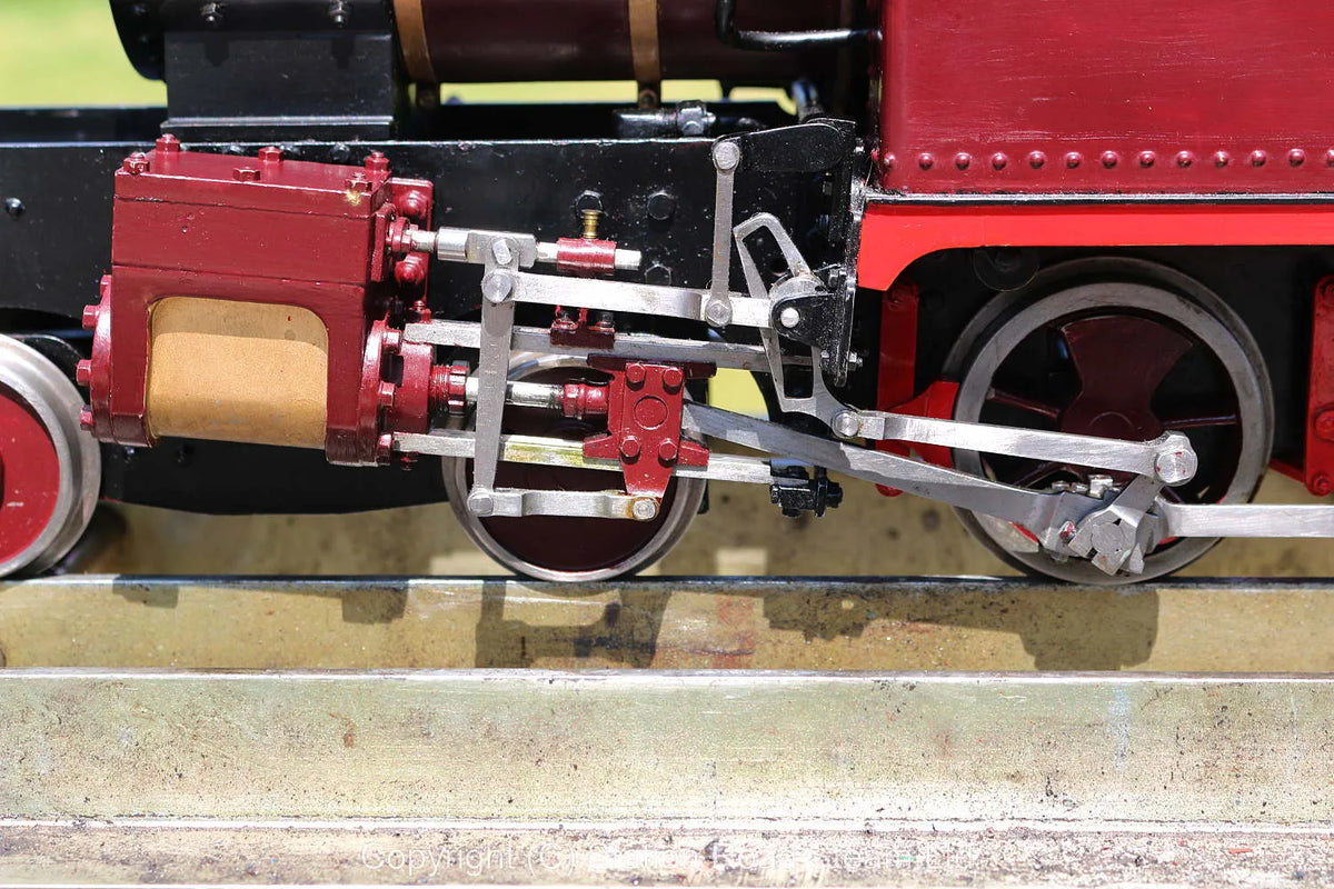 3 1/2 inch gauge WD Hunslet 4-6-0T "Spencer"