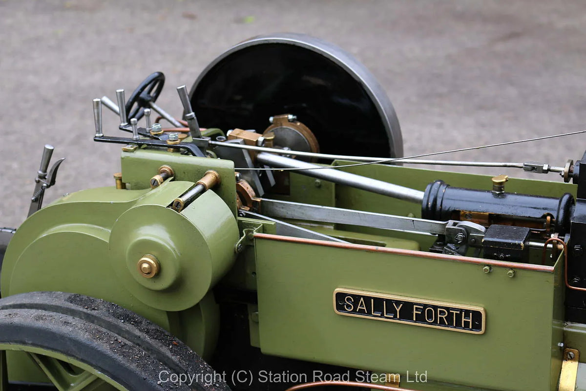 3 inch scale Aveling & Porter steam tractor