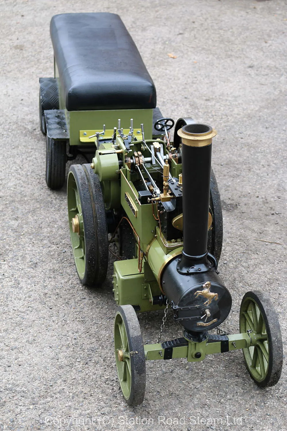 3 inch scale Aveling & Porter steam tractor