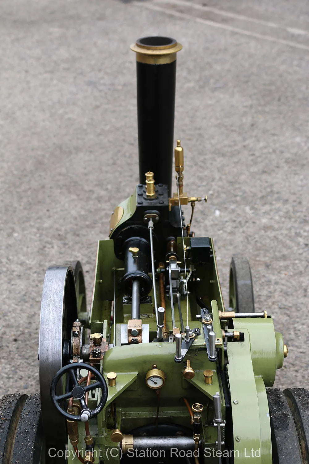 3 inch scale Aveling & Porter steam tractor