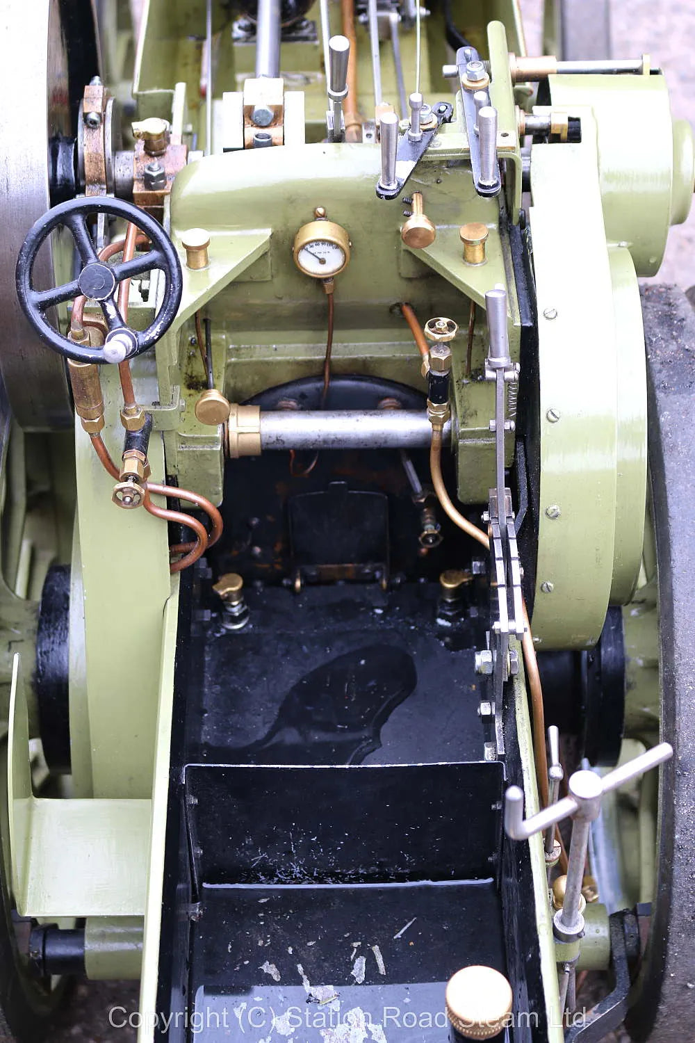 3 inch scale Aveling & Porter steam tractor