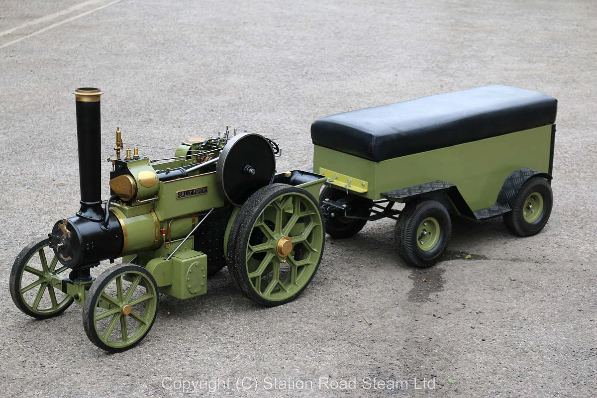 3 inch scale Aveling & Porter steam tractor