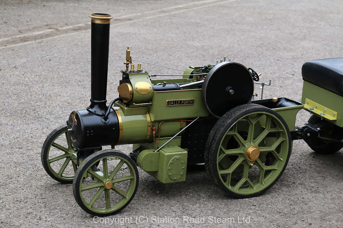 3 inch scale Aveling & Porter steam tractor