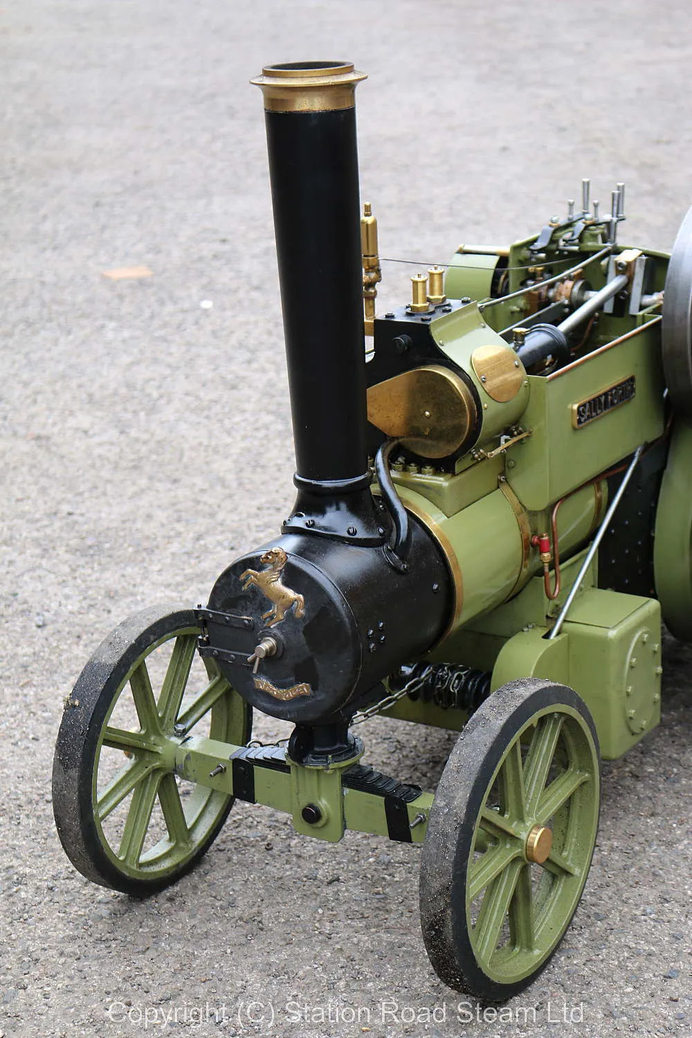 3 inch scale Aveling & Porter steam tractor