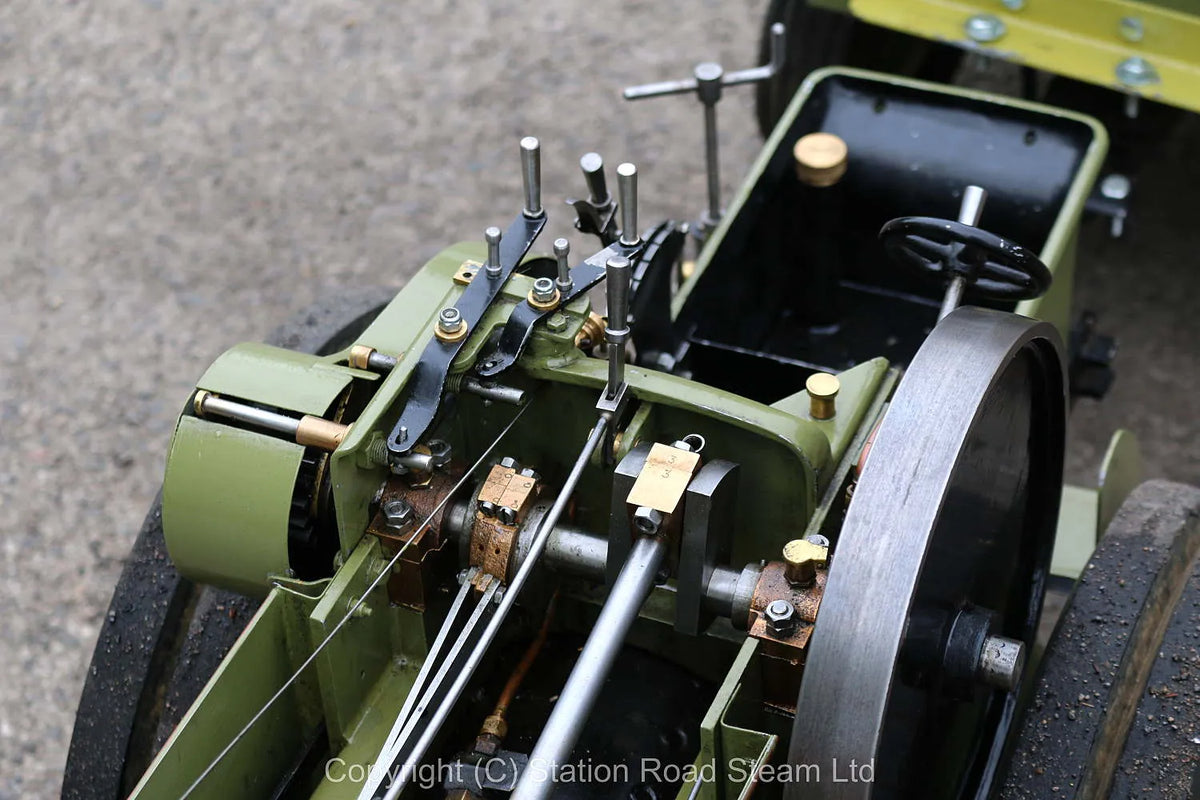 3 inch scale Aveling & Porter steam tractor