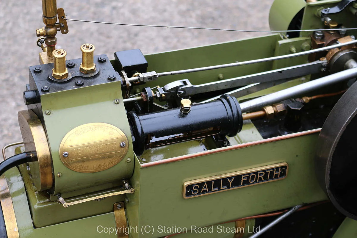 3 inch scale Aveling & Porter steam tractor