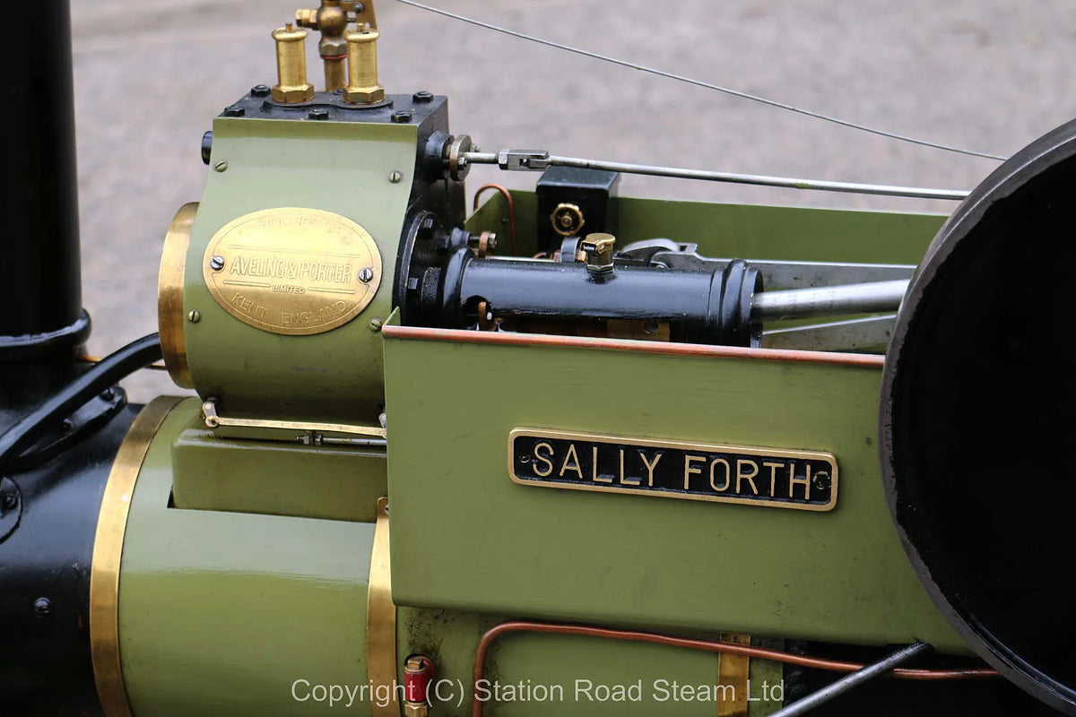 3 inch scale Aveling & Porter steam tractor
