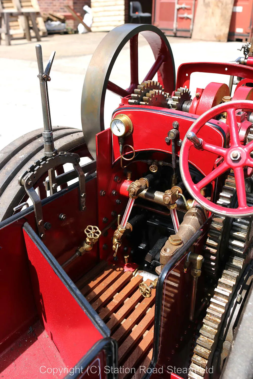 3 inch scale Marshall S-type tractor