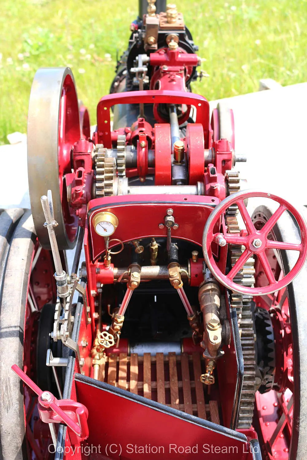 3 inch scale Marshall S-type tractor