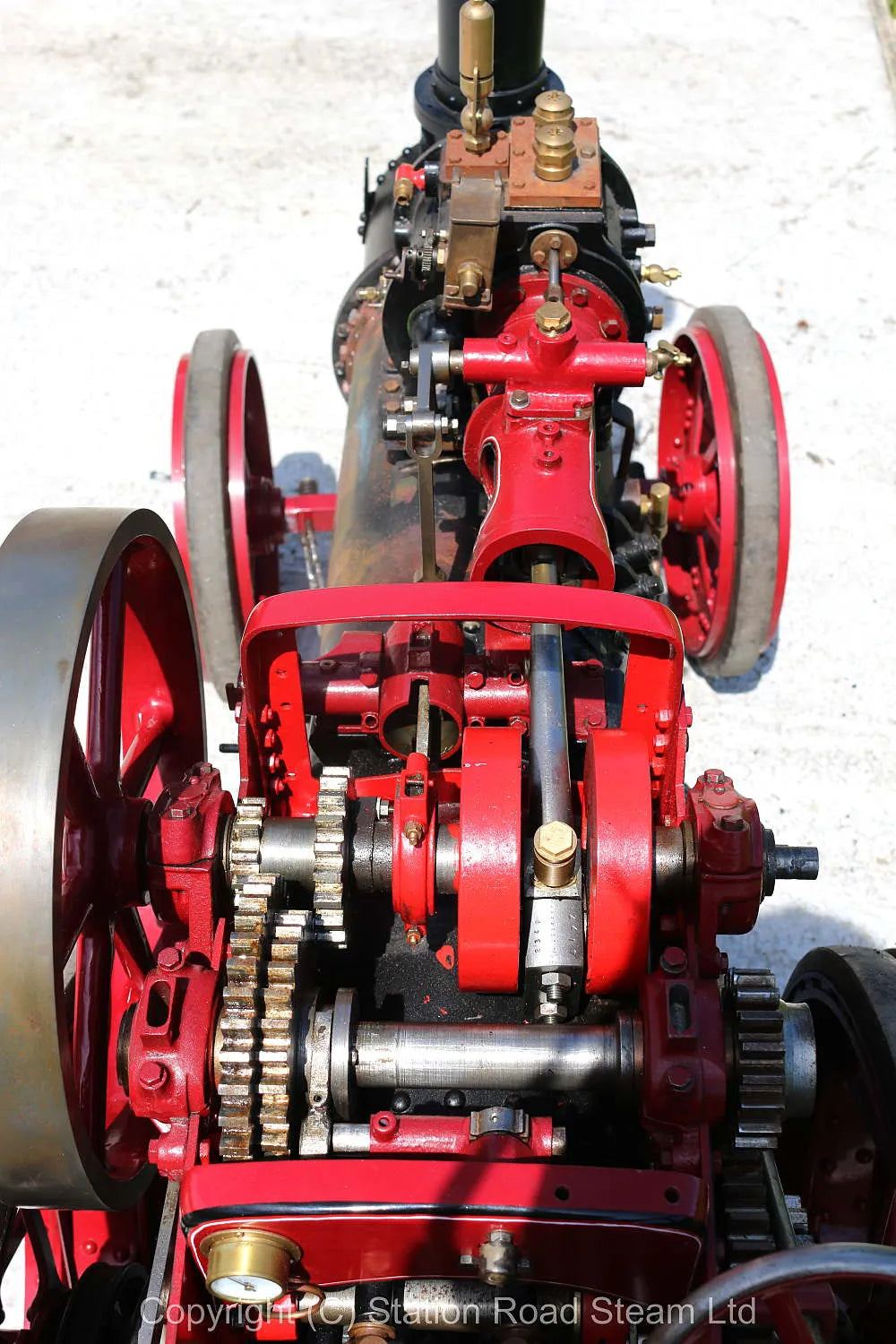 3 inch scale Marshall S-type tractor