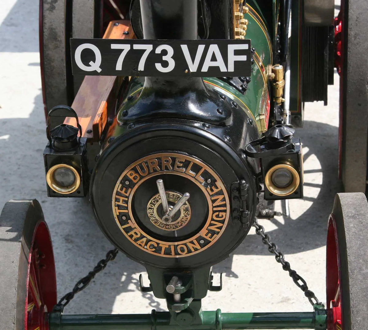 3 inch scale Burrell agricultural engine
