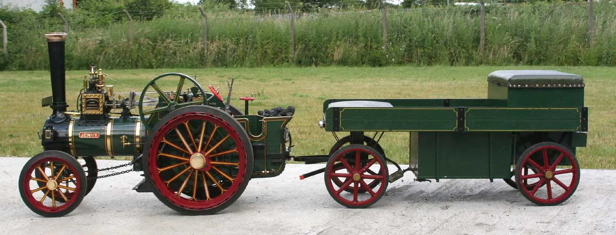 3 inch scale Burrell agricultural engine