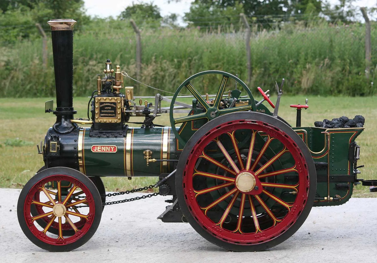 3 inch scale Burrell agricultural engine