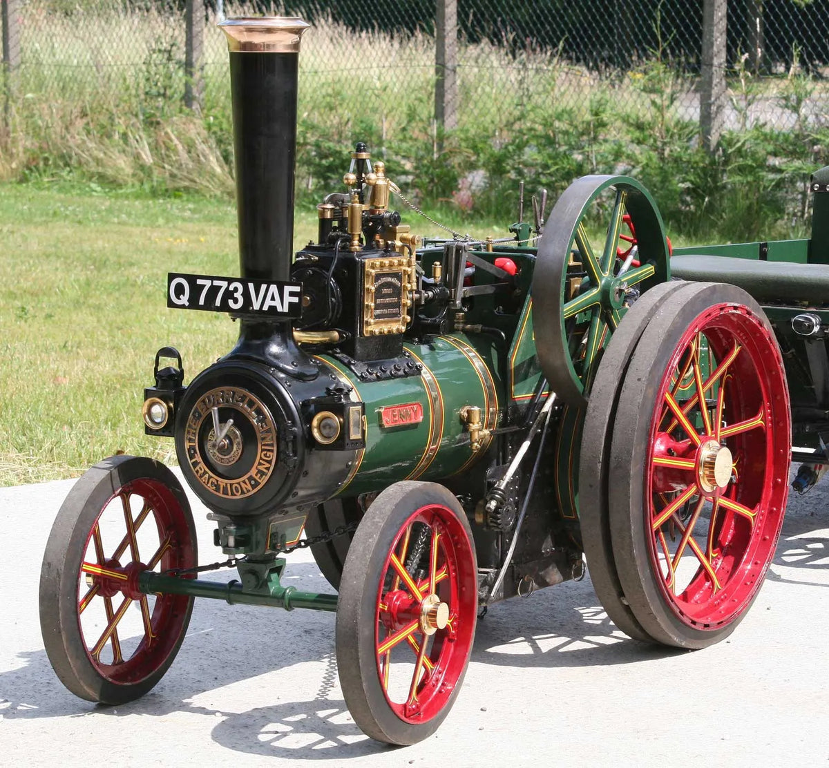 3 inch scale Burrell agricultural engine