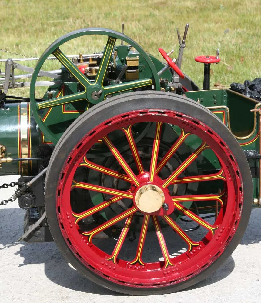 3 inch scale Burrell agricultural engine