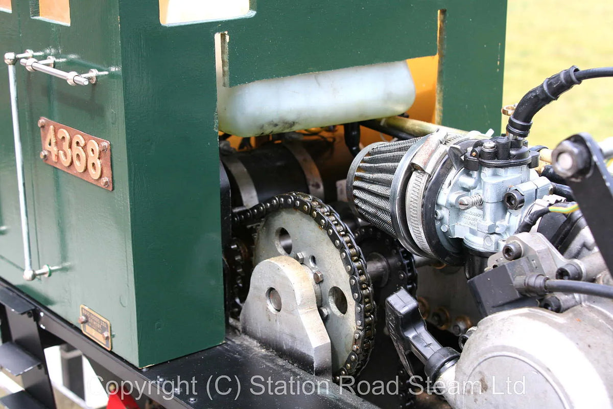 7 1/4 inch gauge petrol/electric hybrid shunter