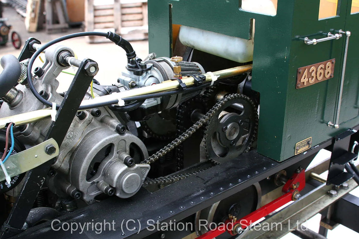7 1/4 inch gauge petrol/electric hybrid shunter