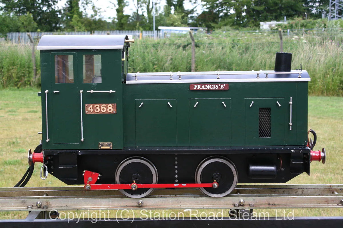 7 1/4 inch gauge petrol/electric hybrid shunter
