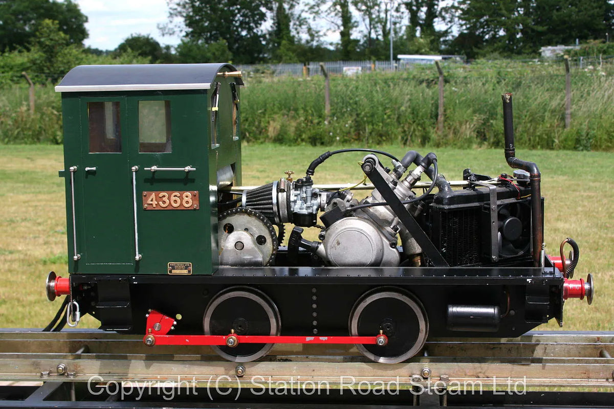 7 1/4 inch gauge petrol/electric hybrid shunter