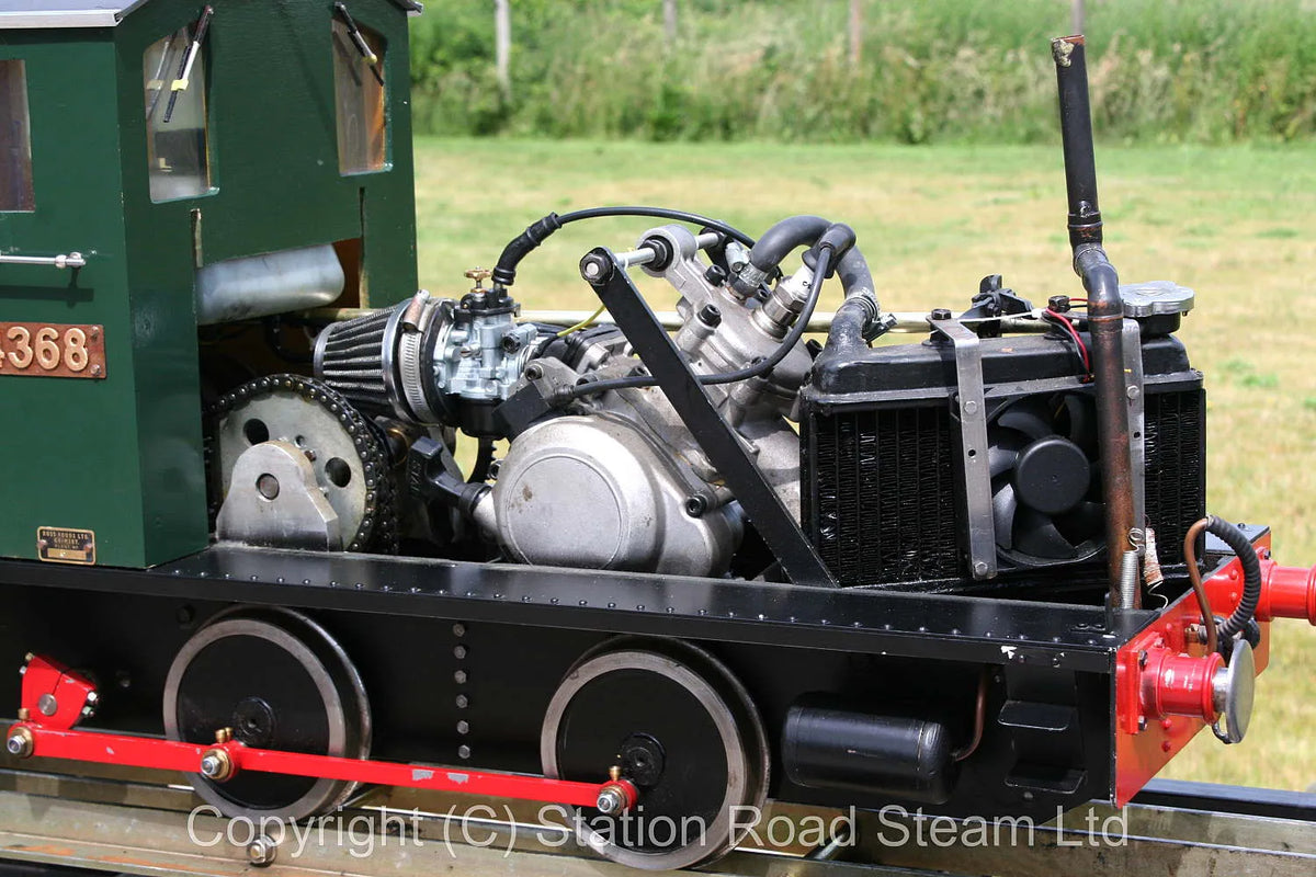 7 1/4 inch gauge petrol/electric hybrid shunter