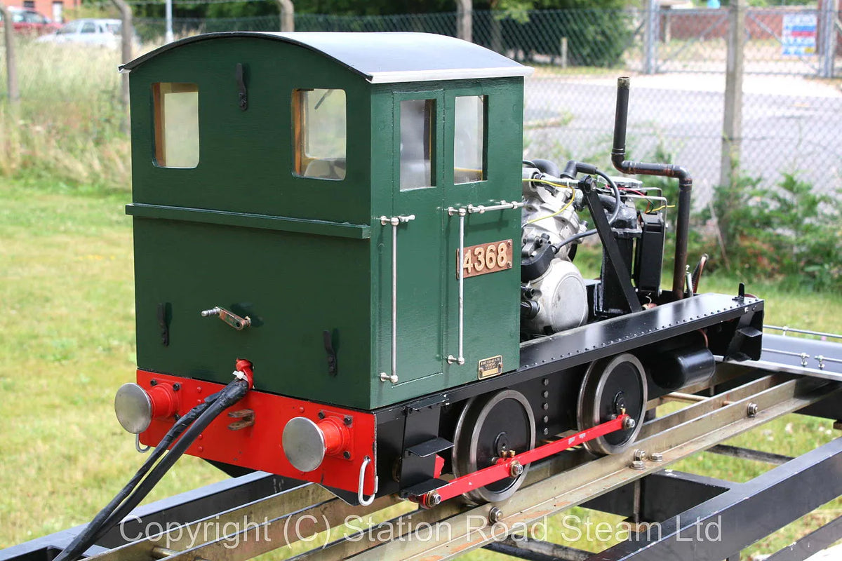 7 1/4 inch gauge petrol/electric hybrid shunter