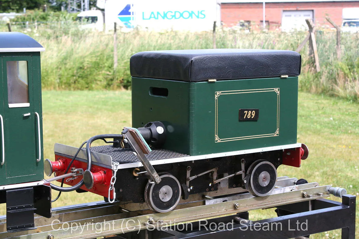 7 1/4 inch gauge battery electric 0-4-0 with driving truck