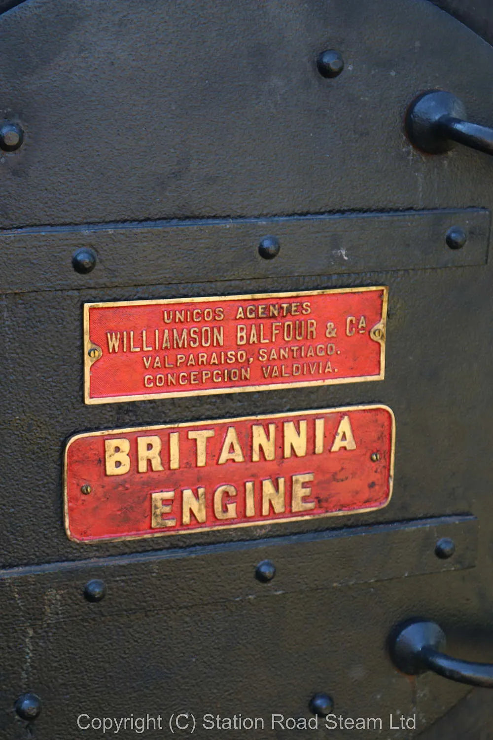 Marshall 8nhp portable engine