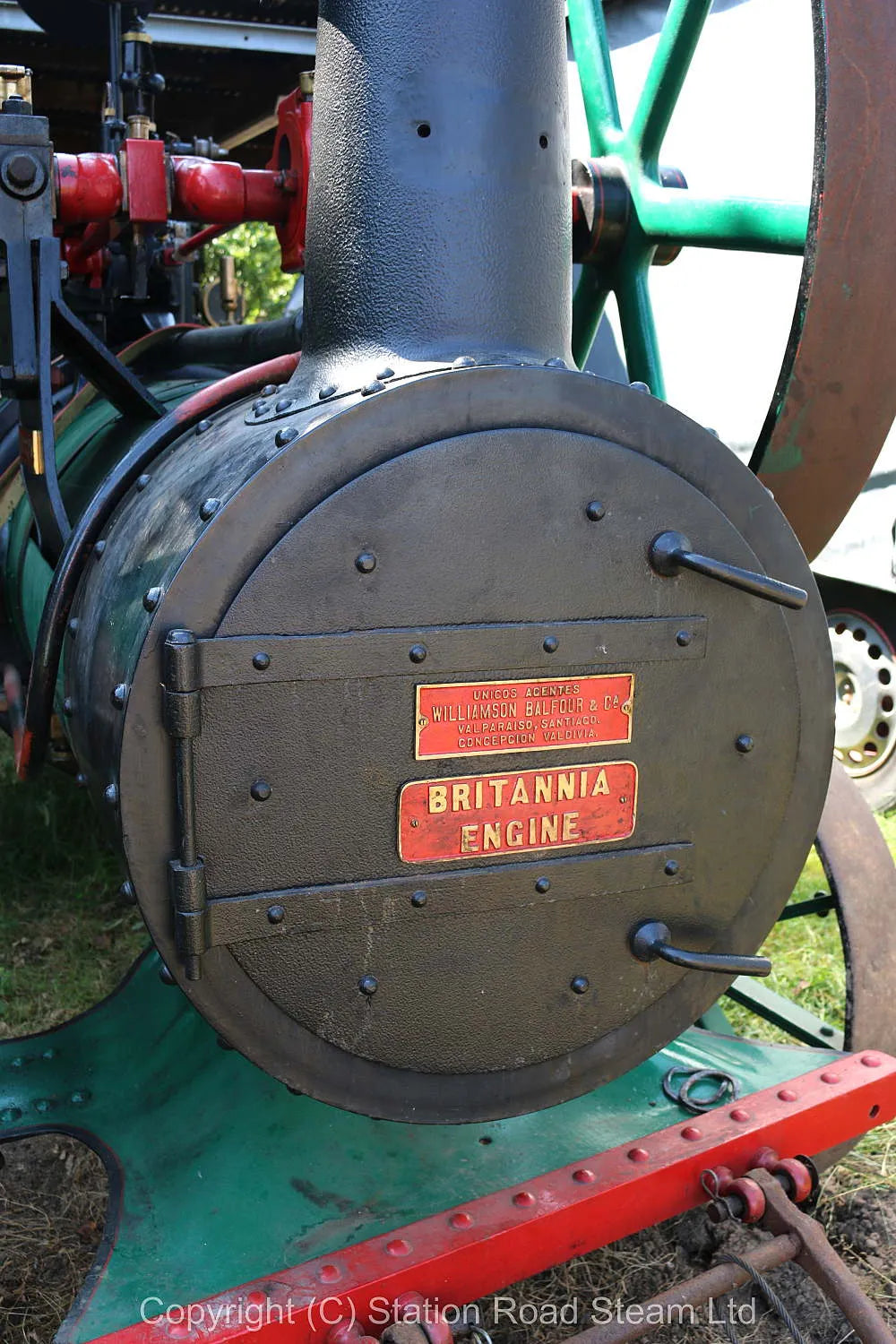 Marshall 8nhp portable engine