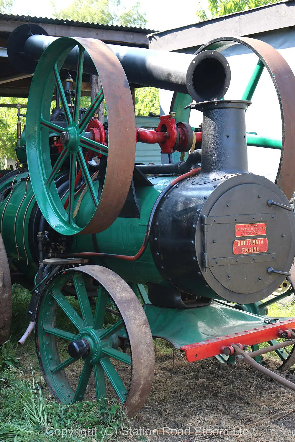 Marshall 8nhp portable engine