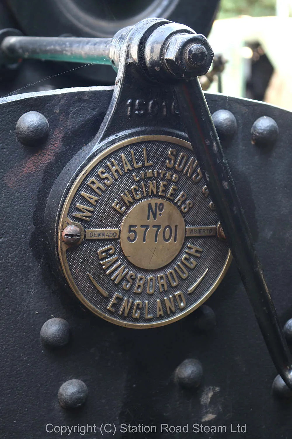 Marshall 8nhp portable engine