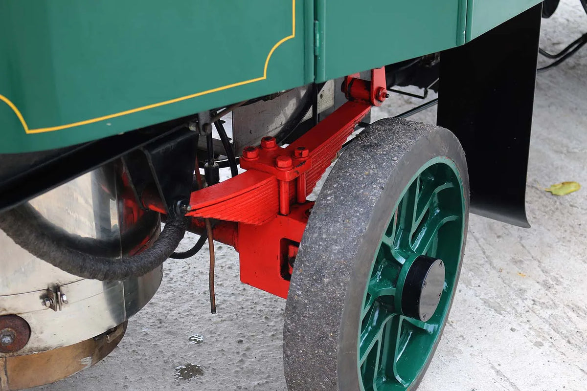 6 inch scale Clayton steam wagon with road trailer