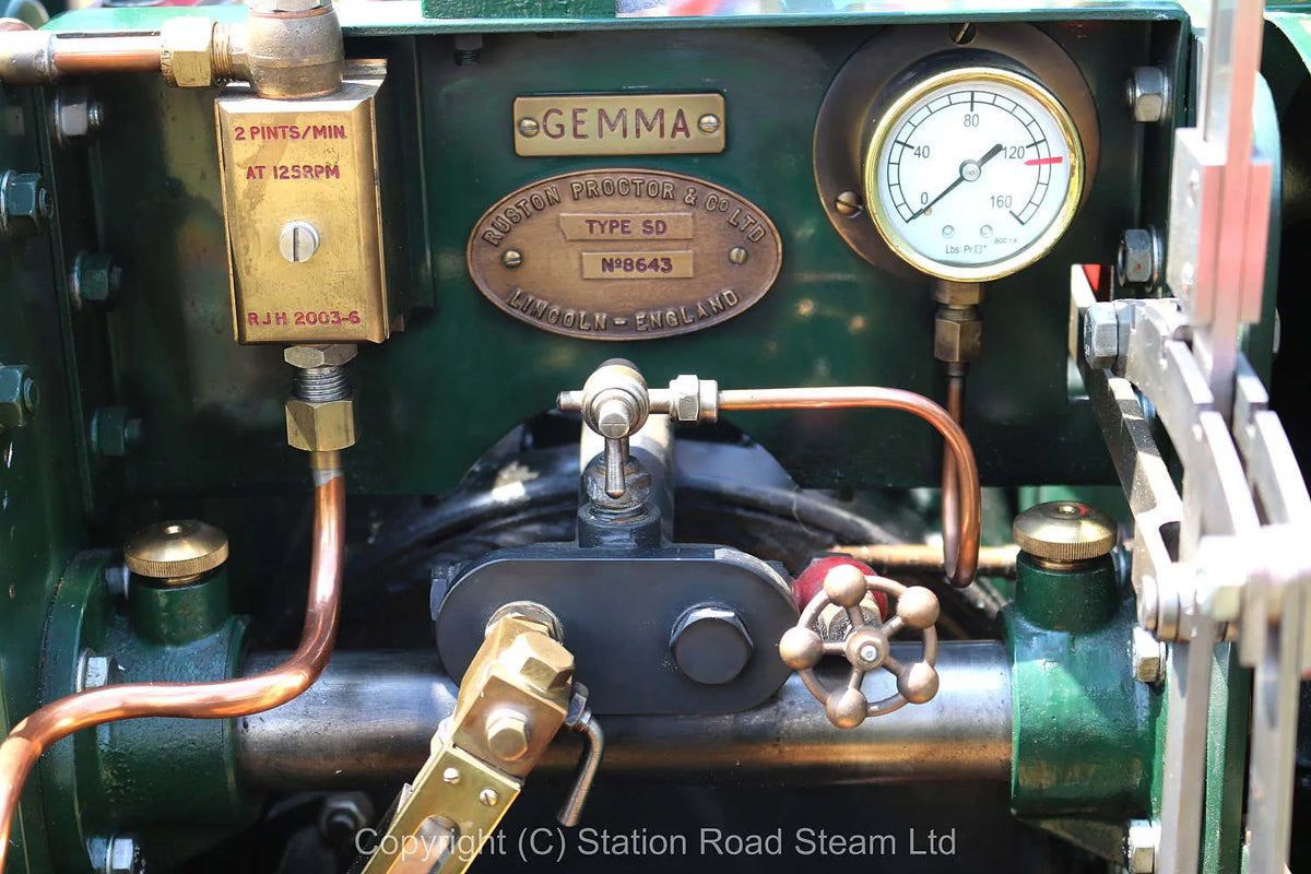 6 inch scale Ruston Proctor SD steam tractor