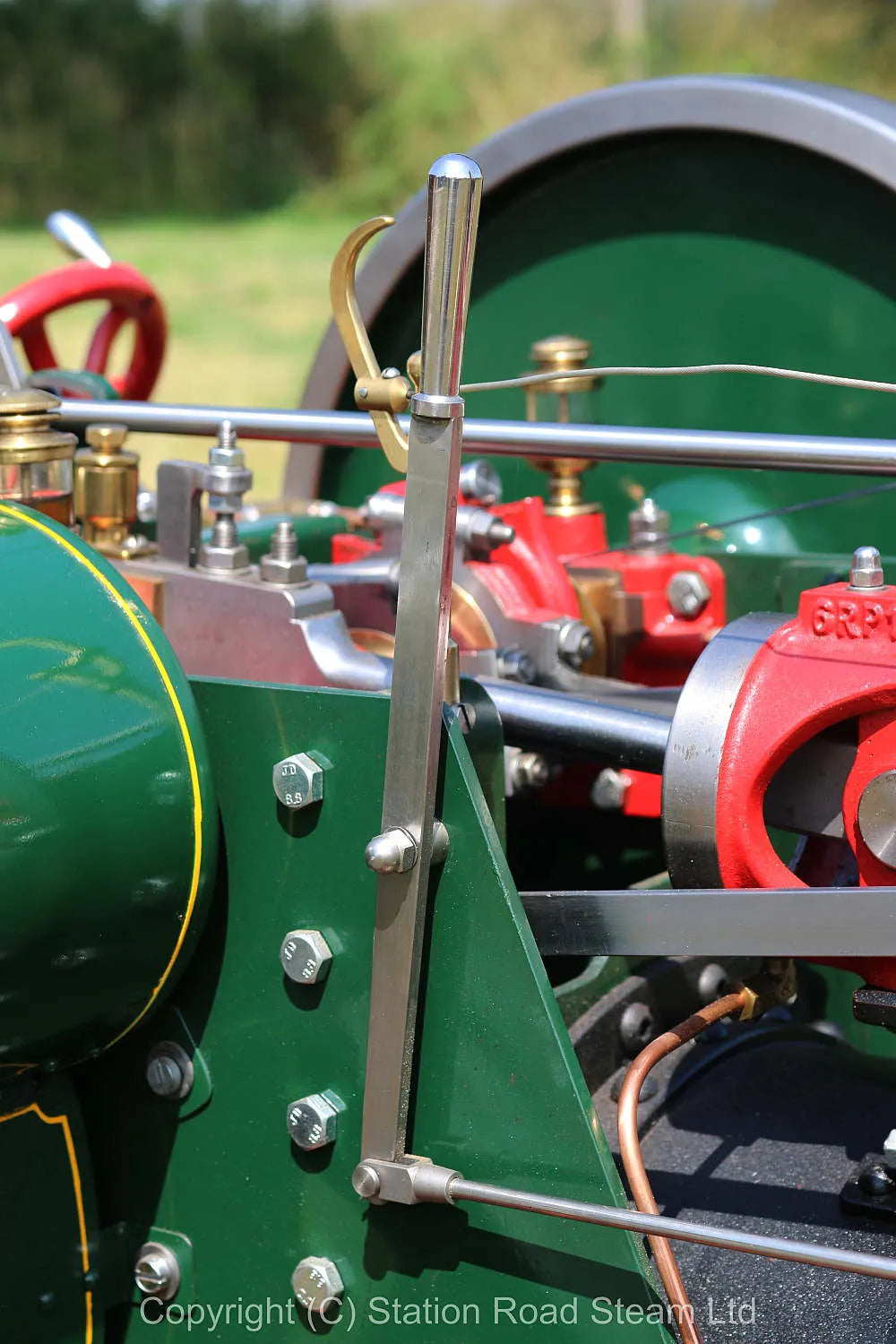 6 inch scale Ruston Proctor SD steam tractor