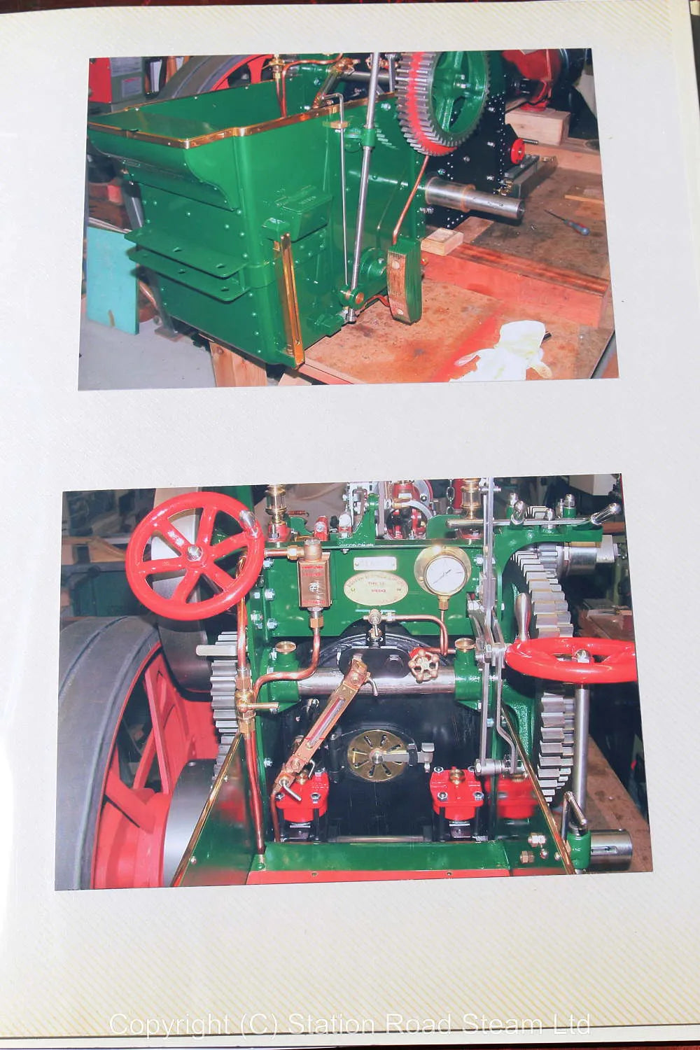 6 inch scale Ruston Proctor SD steam tractor