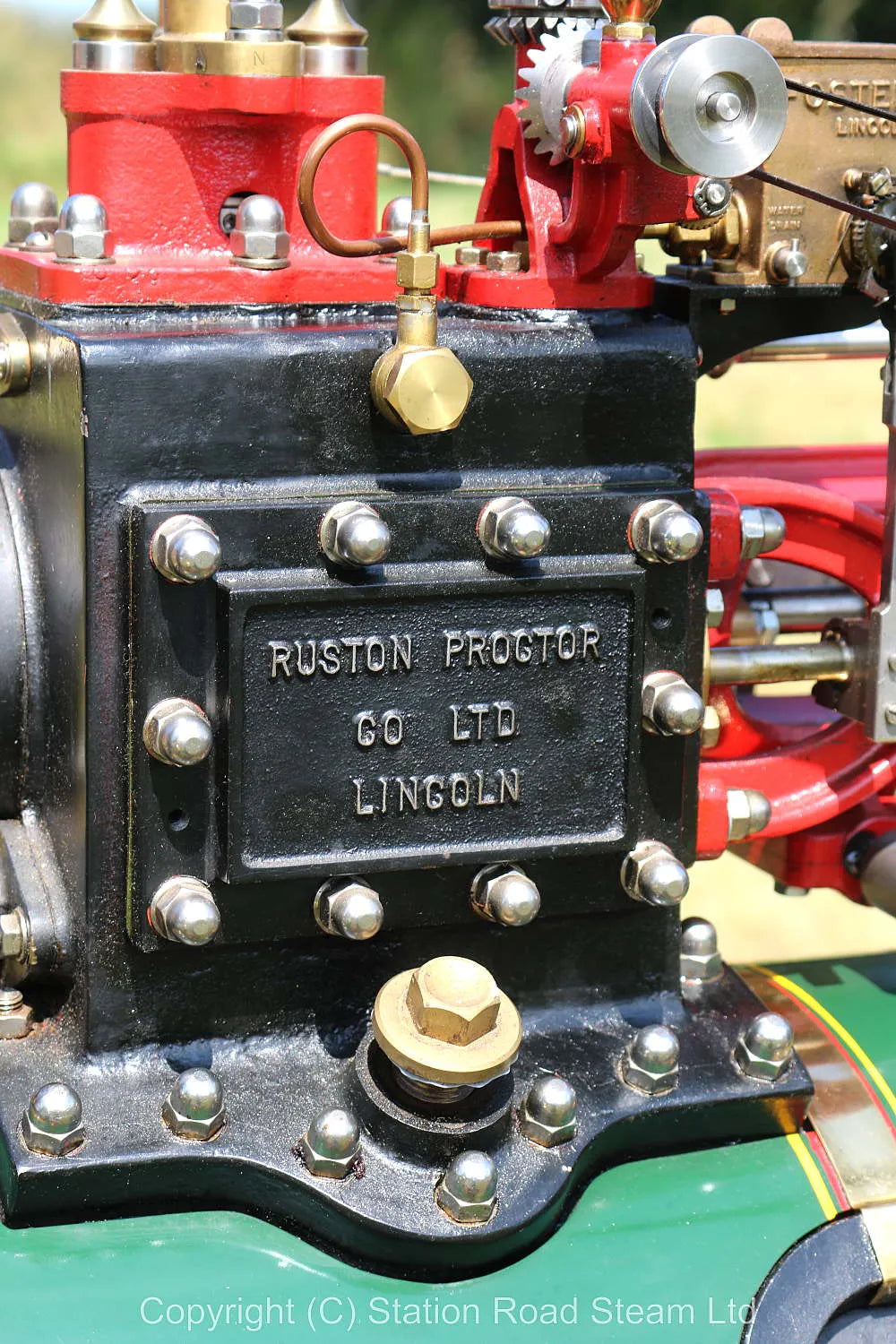 6 inch scale Ruston Proctor SD steam tractor