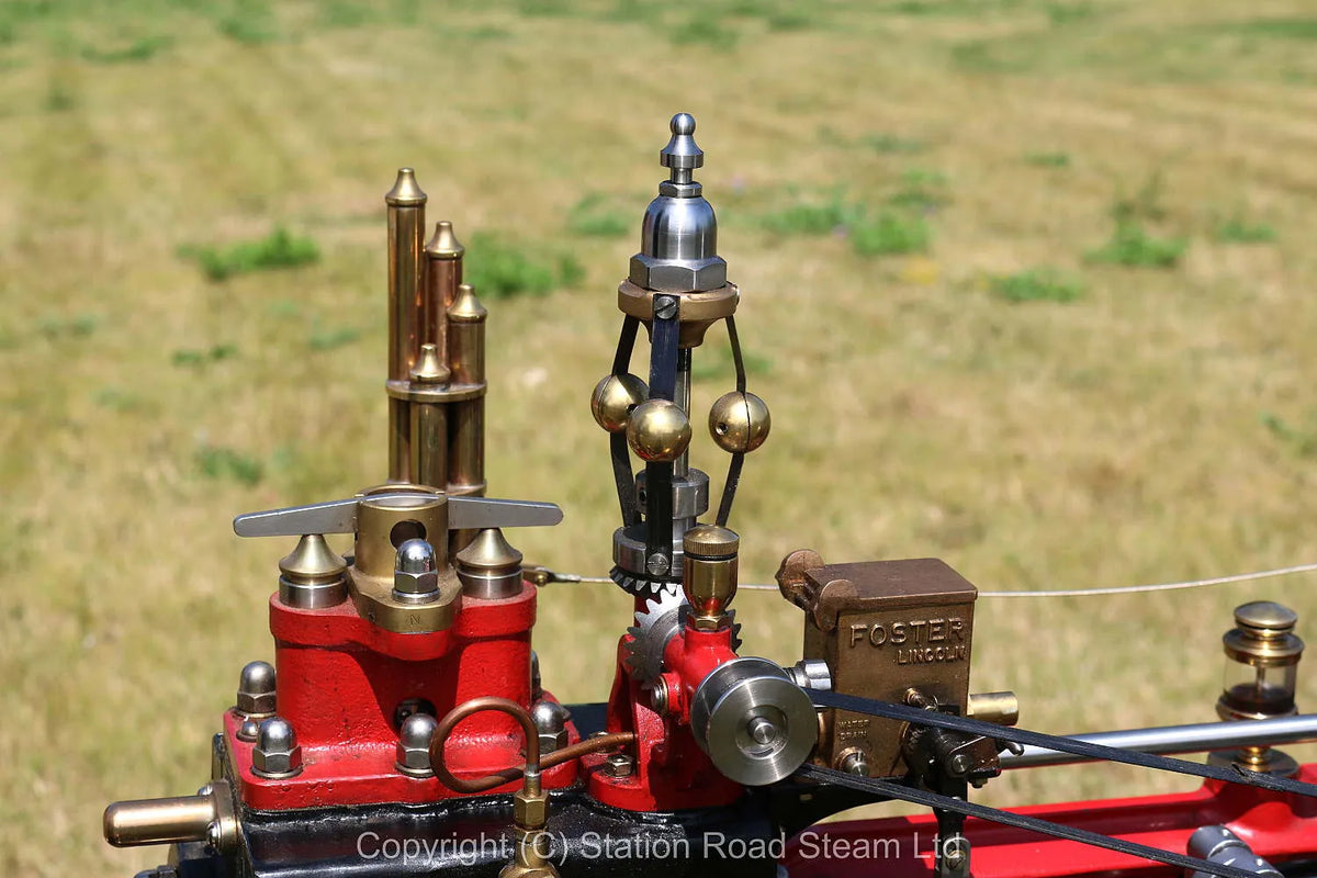 6 inch scale Ruston Proctor SD steam tractor