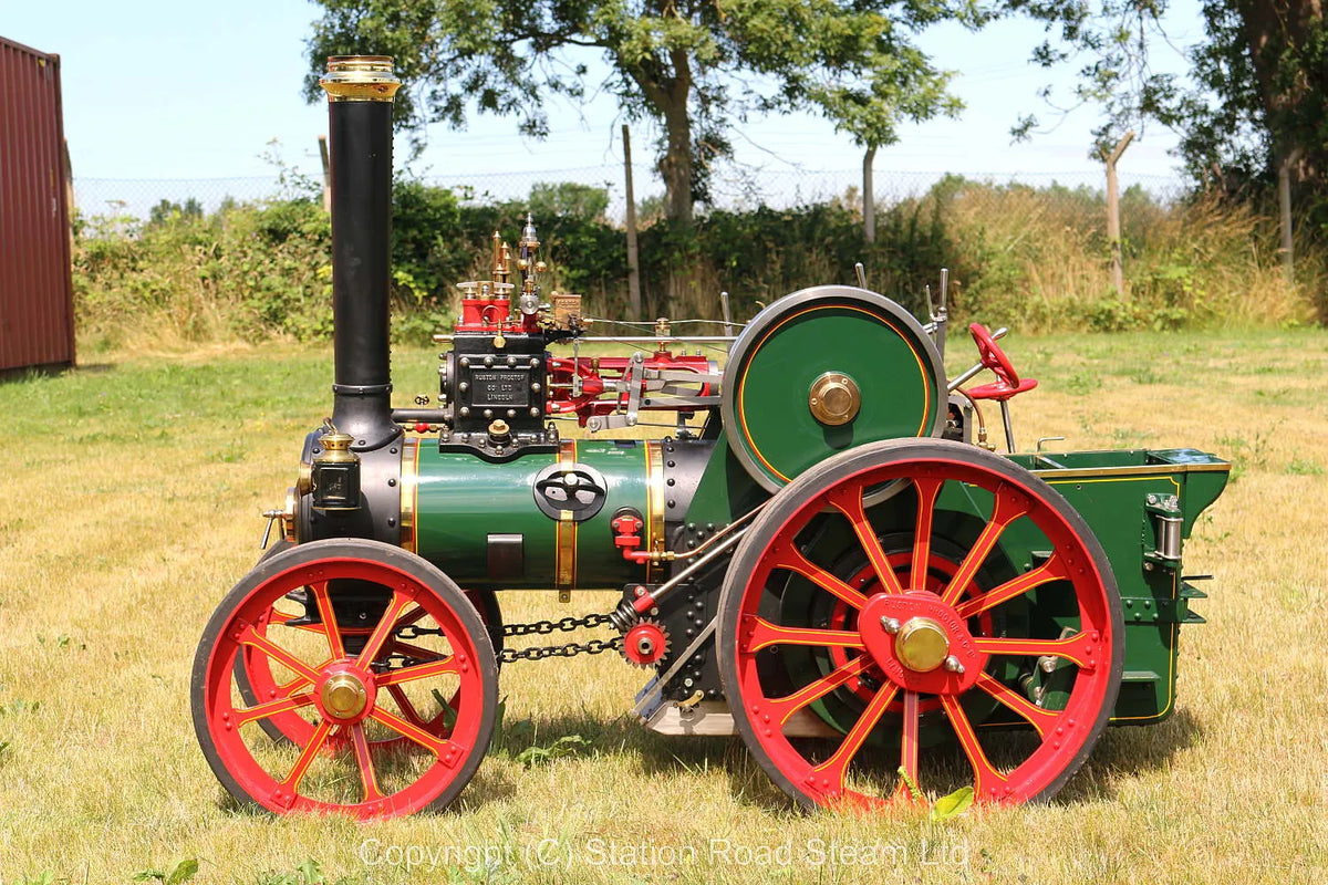 6 inch scale Ruston Proctor SD steam tractor