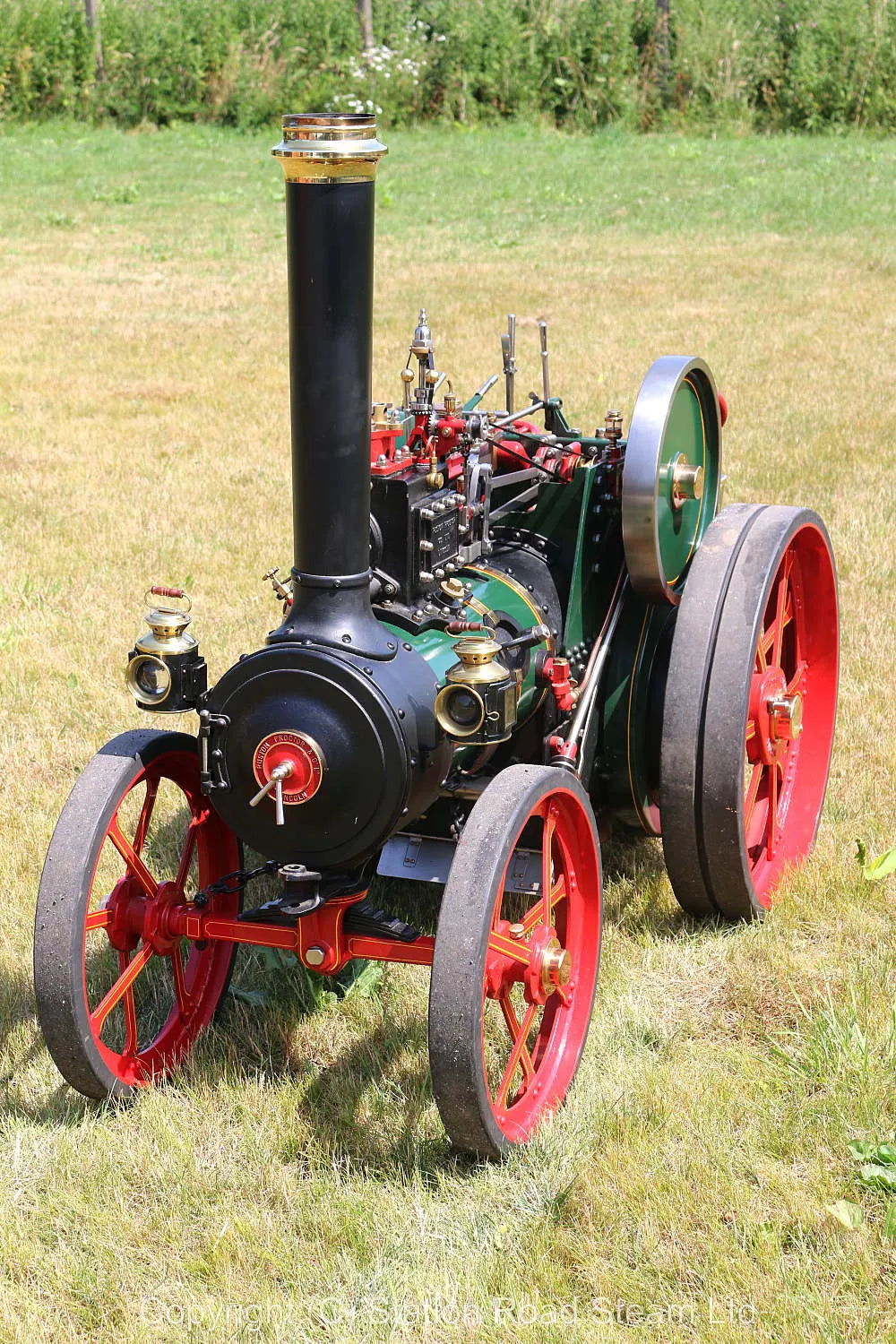 6 inch scale Ruston Proctor SD steam tractor
