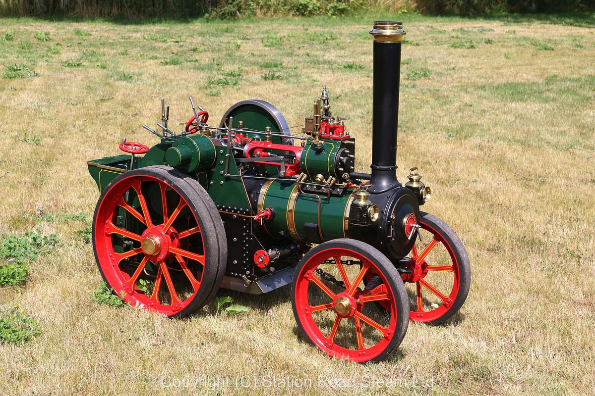 6 inch scale Ruston Proctor SD steam tractor