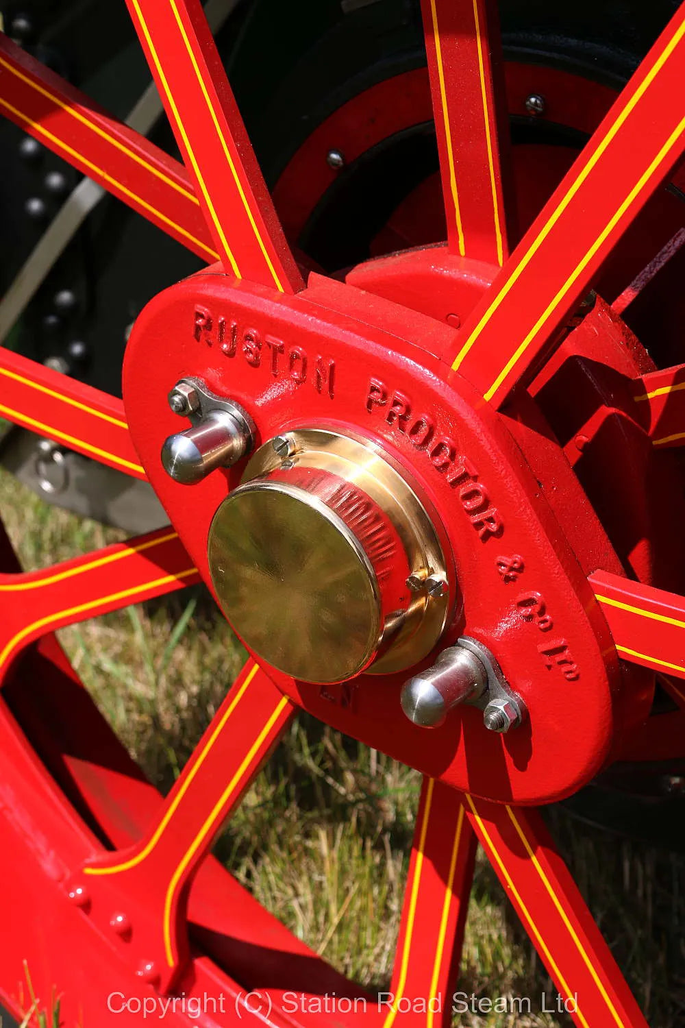 6 inch scale Ruston Proctor SD steam tractor