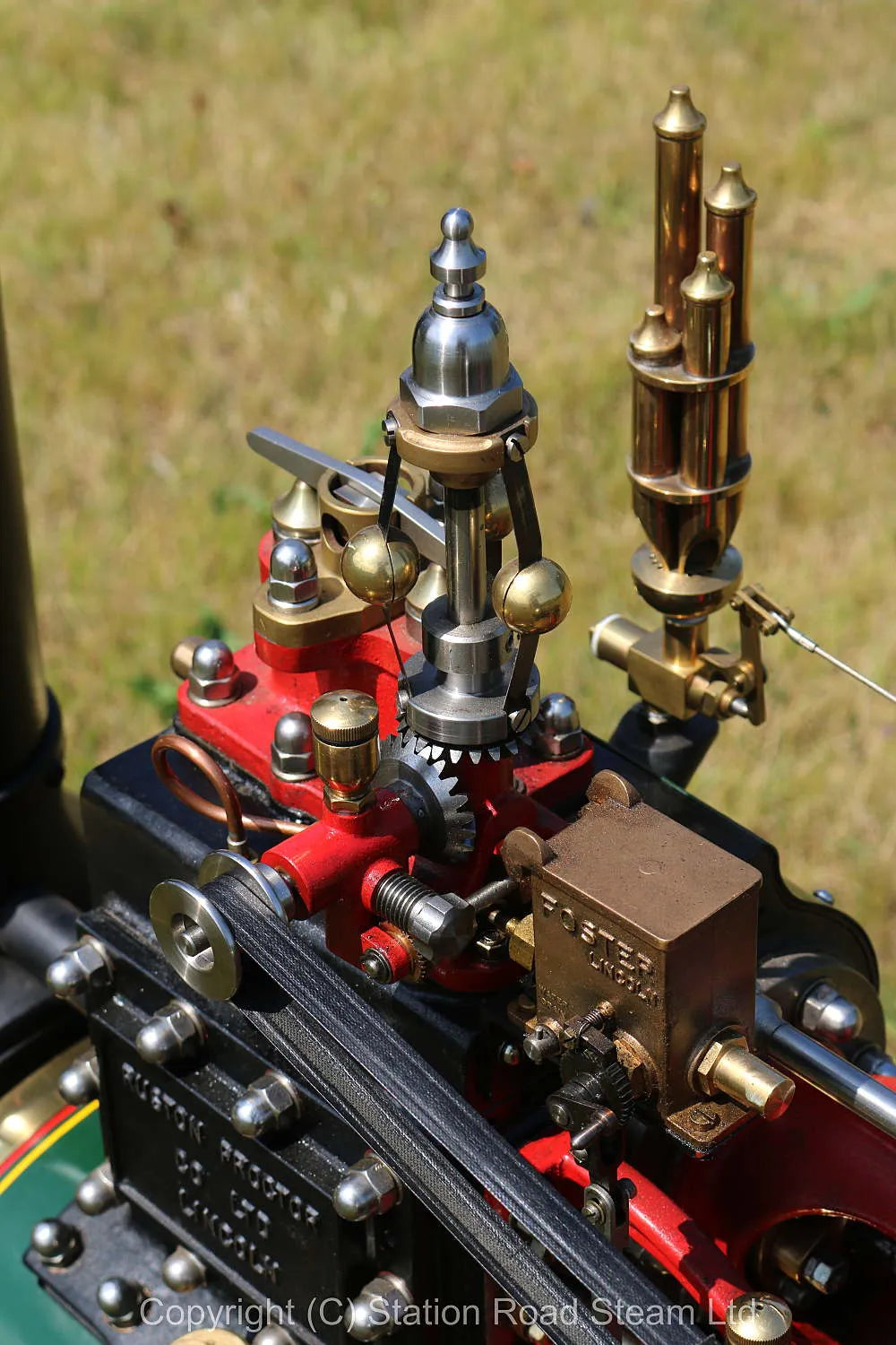 6 inch scale Ruston Proctor SD steam tractor