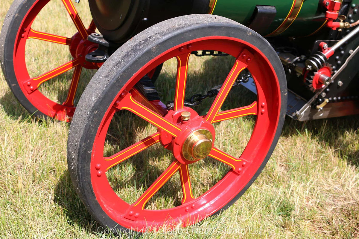 6 inch scale Ruston Proctor SD steam tractor