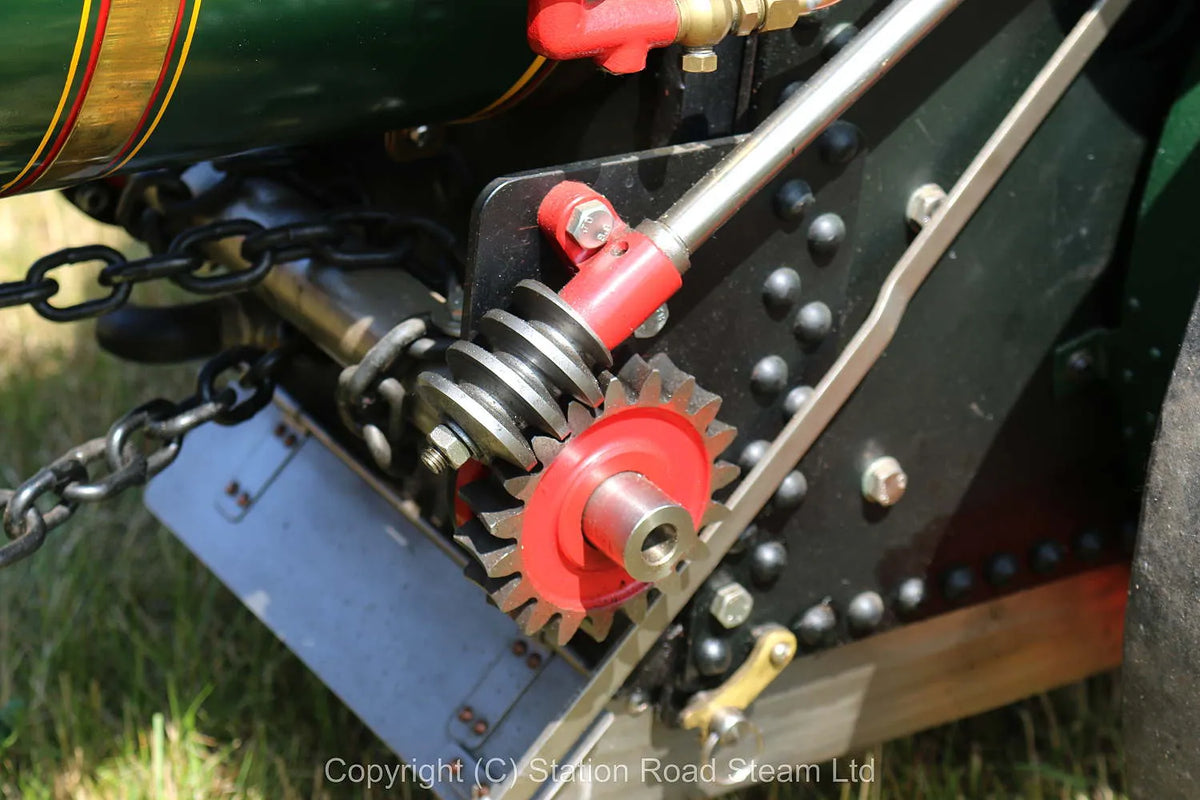 6 inch scale Ruston Proctor SD steam tractor