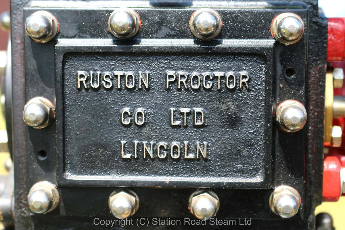 6 inch scale Ruston Proctor SD steam tractor