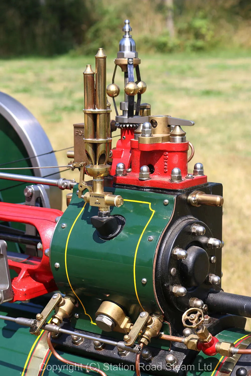 6 inch scale Ruston Proctor SD steam tractor