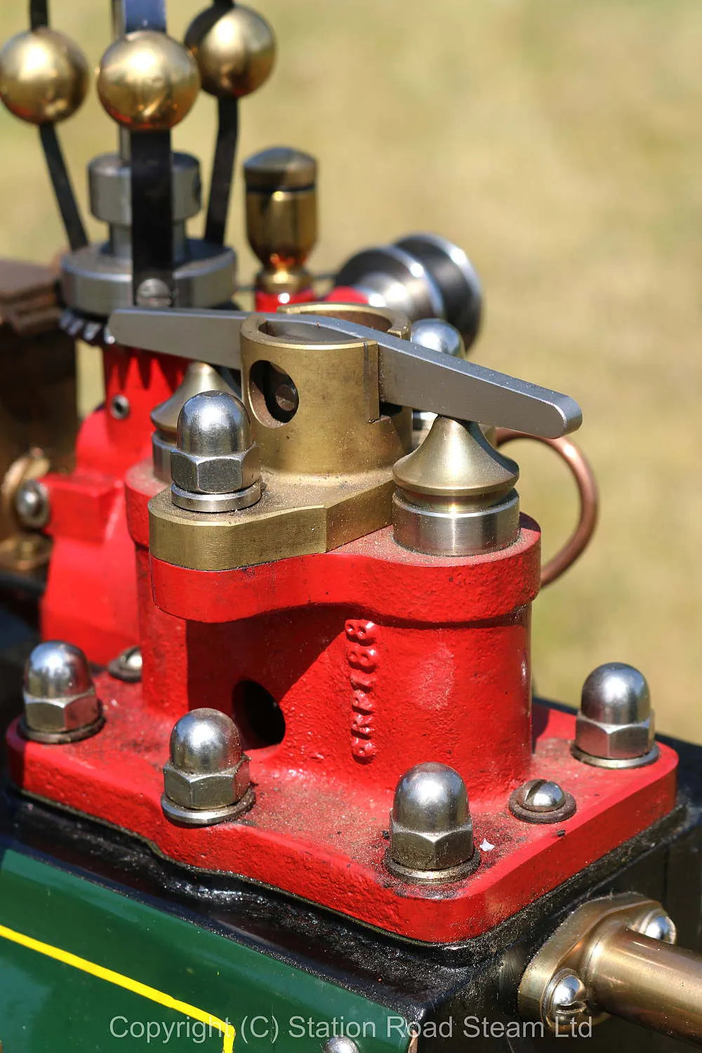 6 inch scale Ruston Proctor SD steam tractor