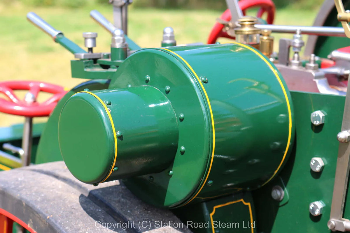 6 inch scale Ruston Proctor SD steam tractor